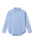 Rue De Tokyo Samita Cotton Shirt - Blue/White