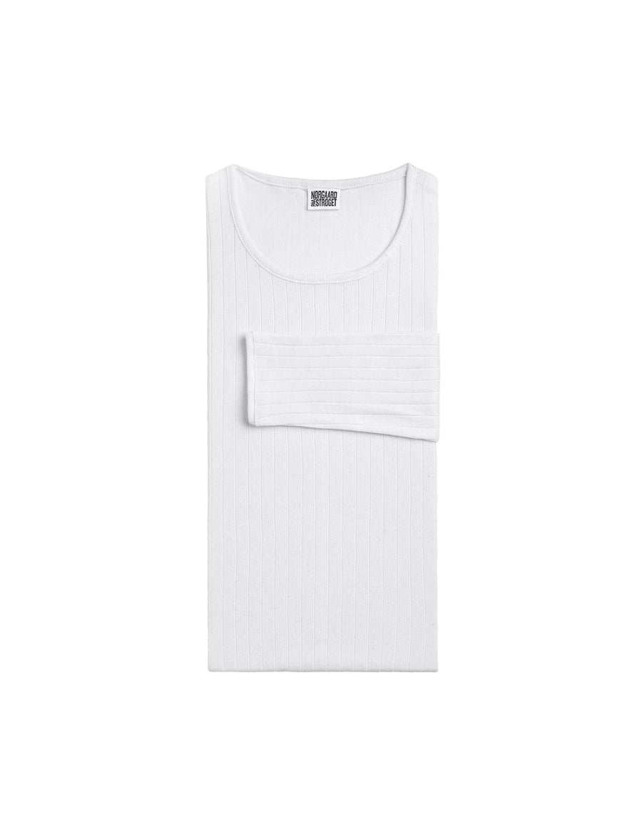 Nørgaard Paa Strøget 101 Solid Color T-shirt - White